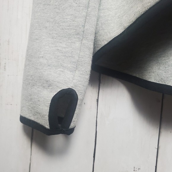 Nike Tech Cape Hoodie Sweatshirt Womens Size Small Gray Full Zip Up 545693-063 - Picture 5 of 10